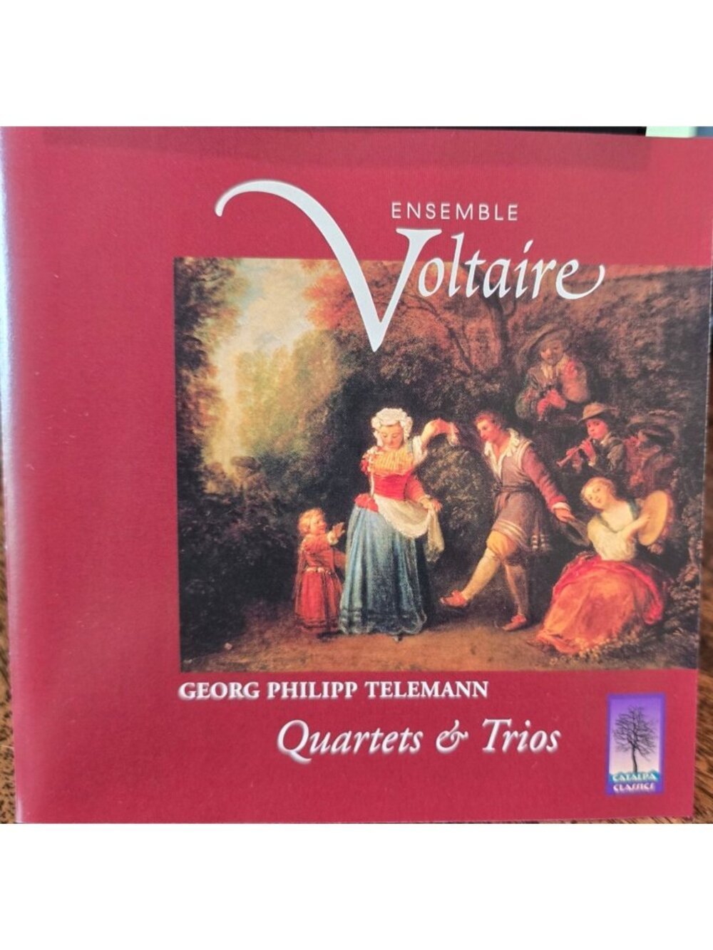 Georg Philipp Telemann Quartets Trios Ensemble Voltaire Classical Music 37912cd
